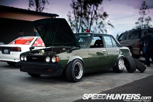 1980 Corolla SR5 with COMPLETE AE86 GTS underbody Engine Exhaust Drivetrain